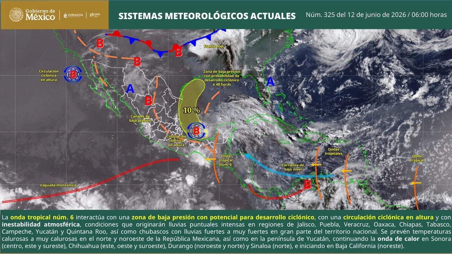 Lluvias fuertes, granizo y vientos de hasta 60 km/h azotarán Coahuila. Autoridades emiten alerta por posibles inundaciones y caídas de estructuras.