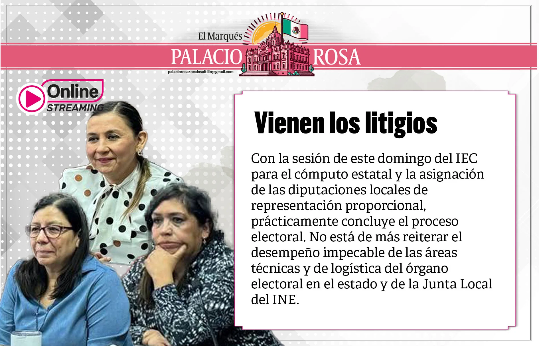 Vienen los litigios