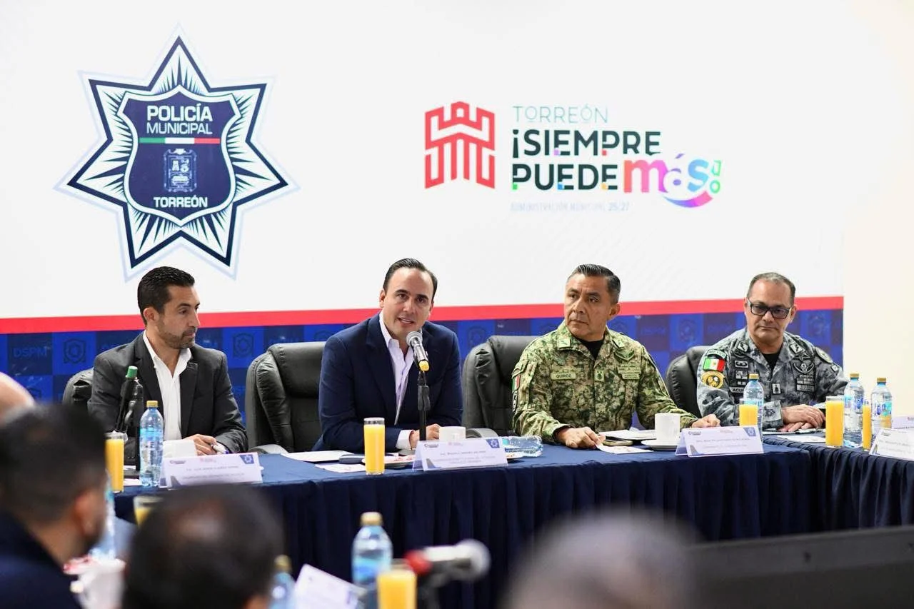 Manolo Jiménez garantiza continuidad de la estrategia de seguridad en Torreón