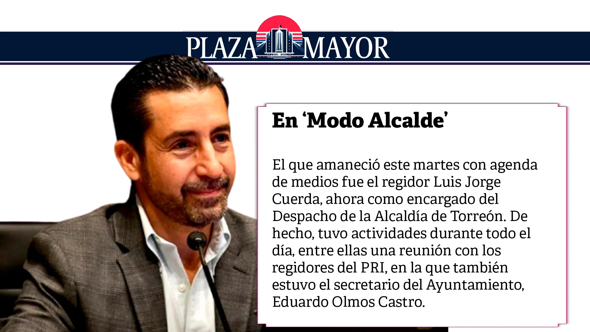 En ‘Modo Alcalde’