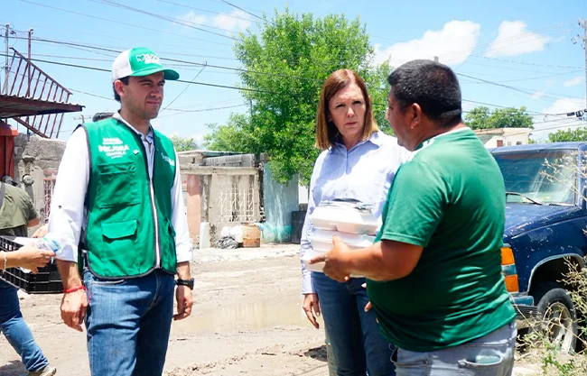 Realiza Gobierno del Estado diagnóstico y apoyos por contingencia de lluvias