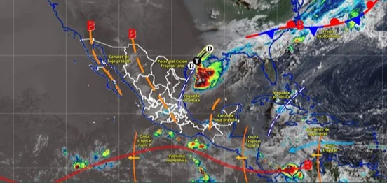 Prevén lluvias y vientos fuertes para La Laguna