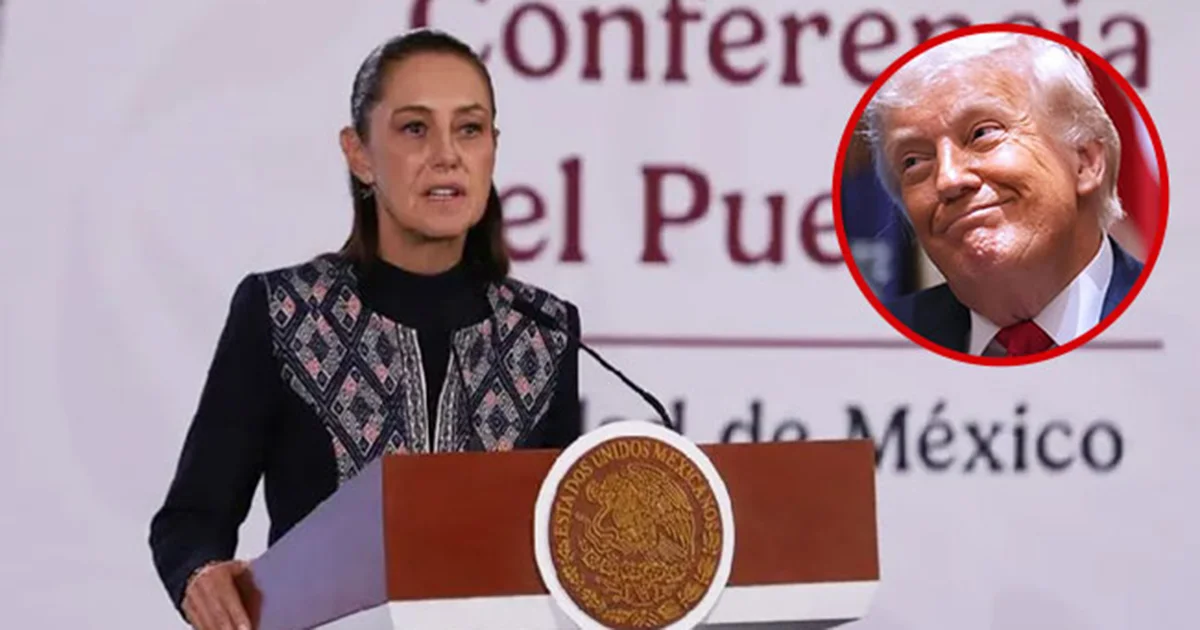 La mandataria dijo que no hay que buscar debate con el presidente de EU, pues siempre se busca tener una buena relación.