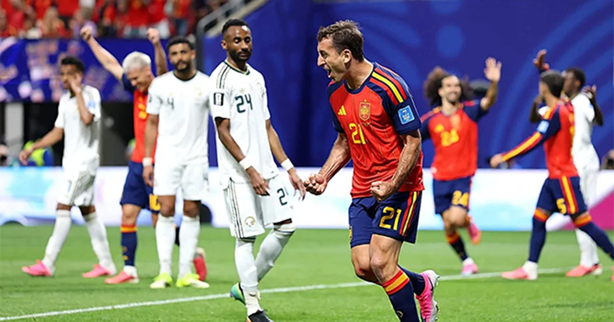 El seleccionado europeo se impuso sin problemas y se recuperó luego del empate sin goles ante Cabo Verde