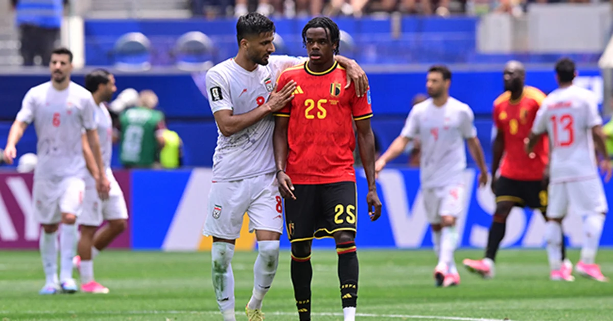 Irán supo sufrir, pero sobre todo resistir los embates de Bélgica, equipo que partía como favorito en este partido