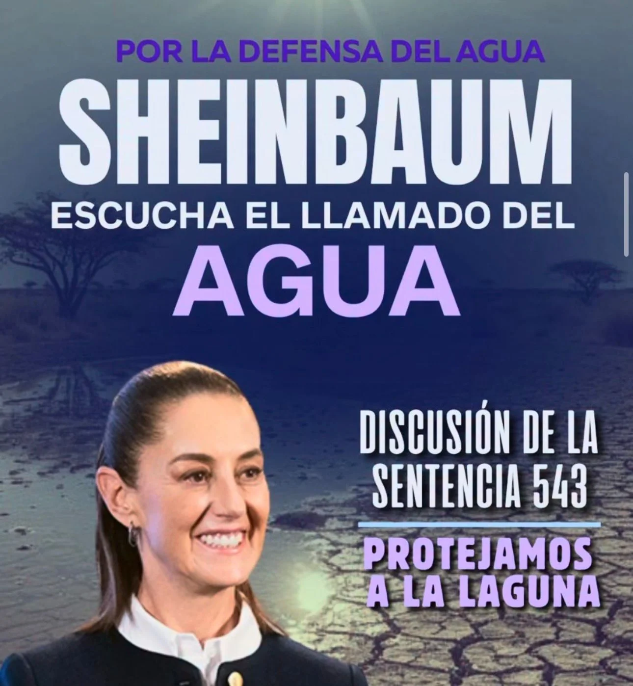 Mujeres laguneras exigen a Sheinbaum frenar ofensiva legal que busca reactivar extracción de agua profunda para agroindustria.