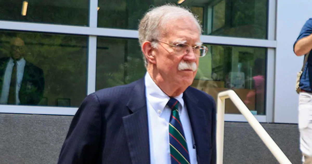 La culpabilidad de Bolton, antiguo aliado y hoy duro crítico de Trump, supone una victoria para el Departamento de Justicia