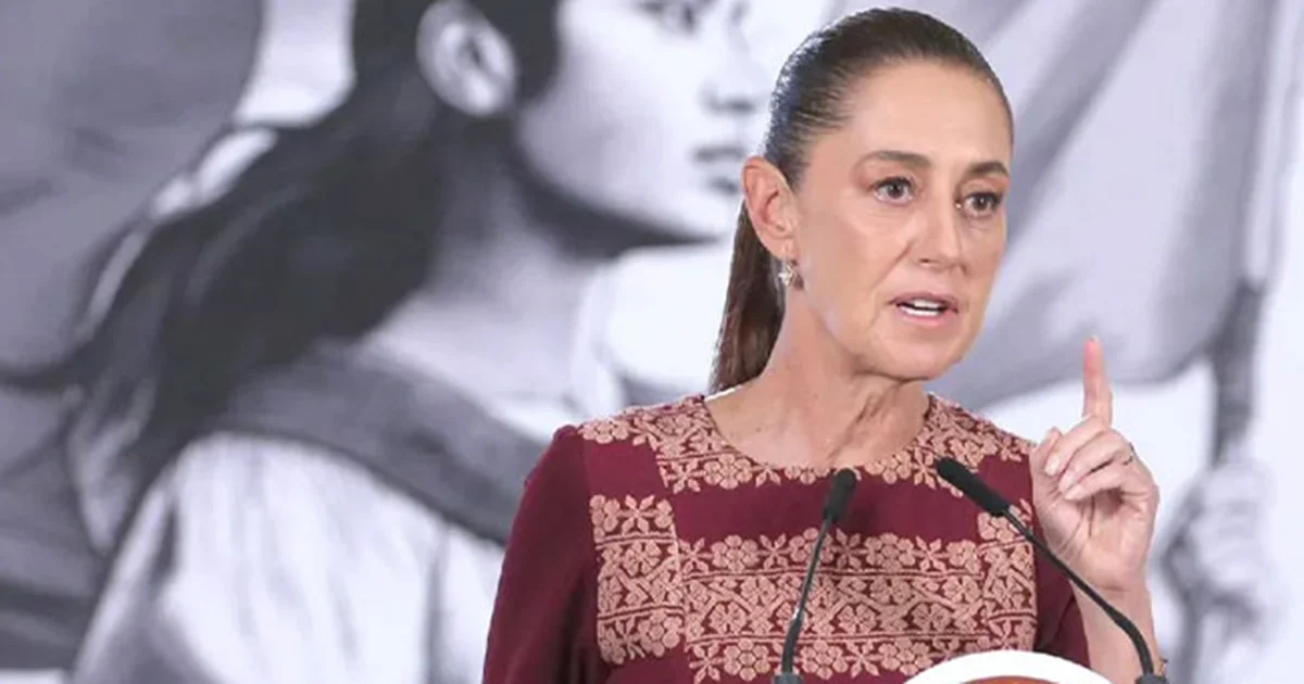 La Presidenta de México aseguró que ambos países deben colaborar para mantener la seguridad en la frontera norte.