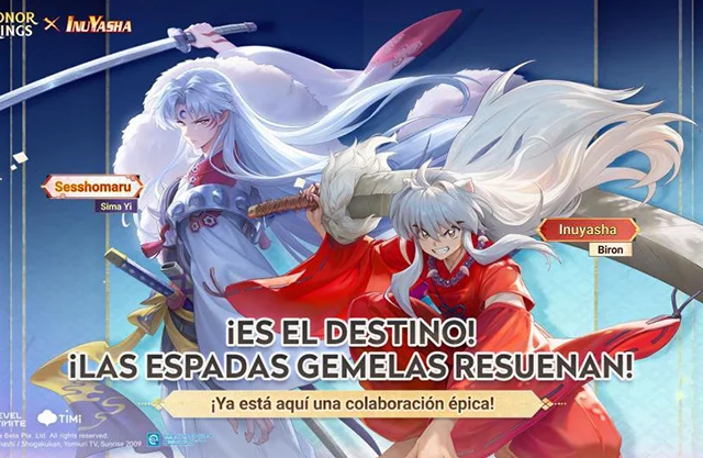 A partir del 27 de junio y hasta el 26 de julio, Honor of Kings, el MOBA más jugado a nivel mundial, une fuerzas con la icónica serie de anime japonesa InuYasha