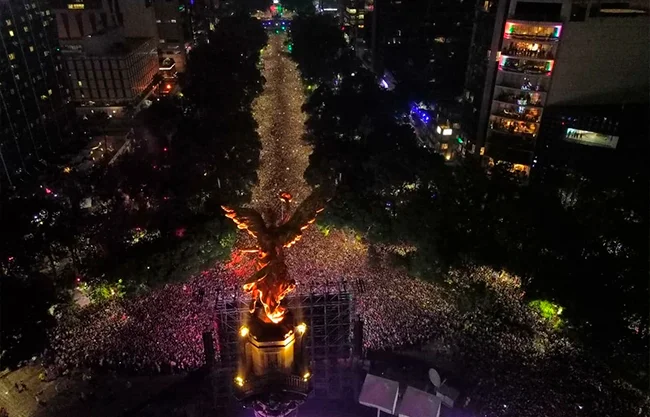 Implementarán cerco y "zona cero" en Reforma para el partido México vs. Inglaterra