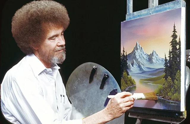 A más de tres décadas de su última transmisión, Bob Ross sigue cautivando con sus icónicas clases de pintura