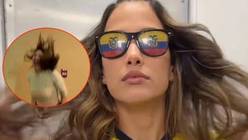 La presentadora ecuatoriana Ale Jaramillo desató la furia de los internautas mexicanos al hacer una efusiva celebración luego del encuentro México vs Educador