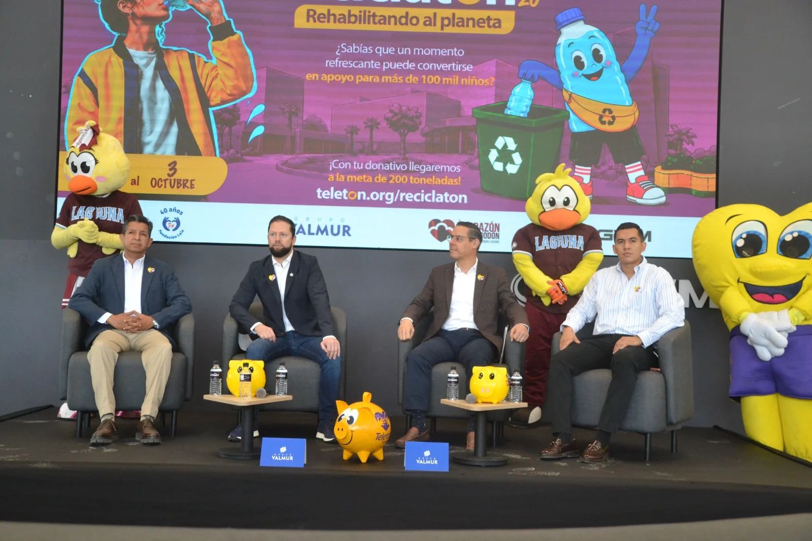 La organización guinda buscará reunir 10 toneladas de material reciclable