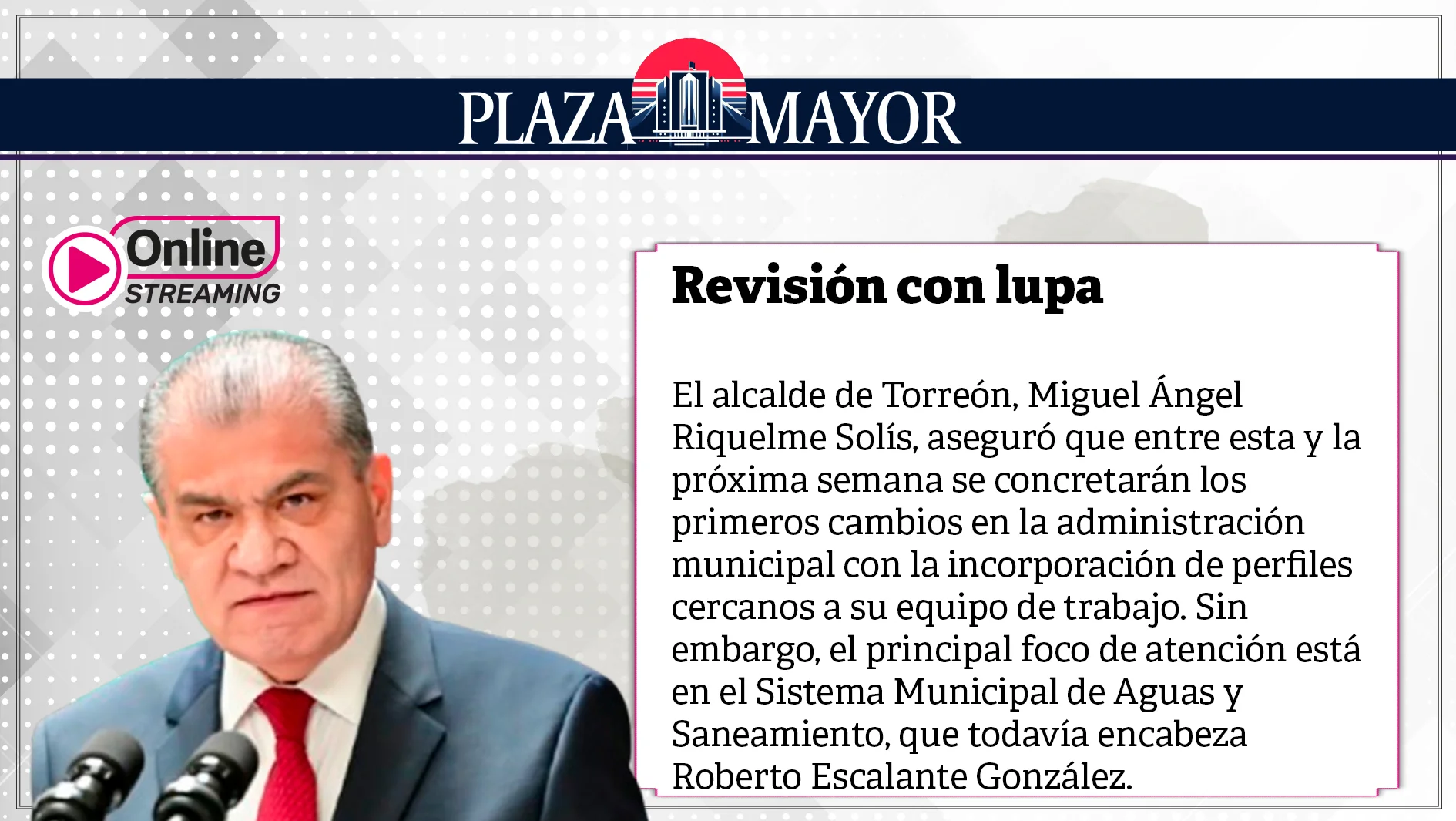Revisión con lupa