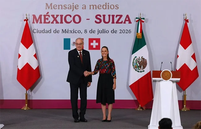 México y Suiza impulsan nueva etapa económica y modernización del acuerdo comercial