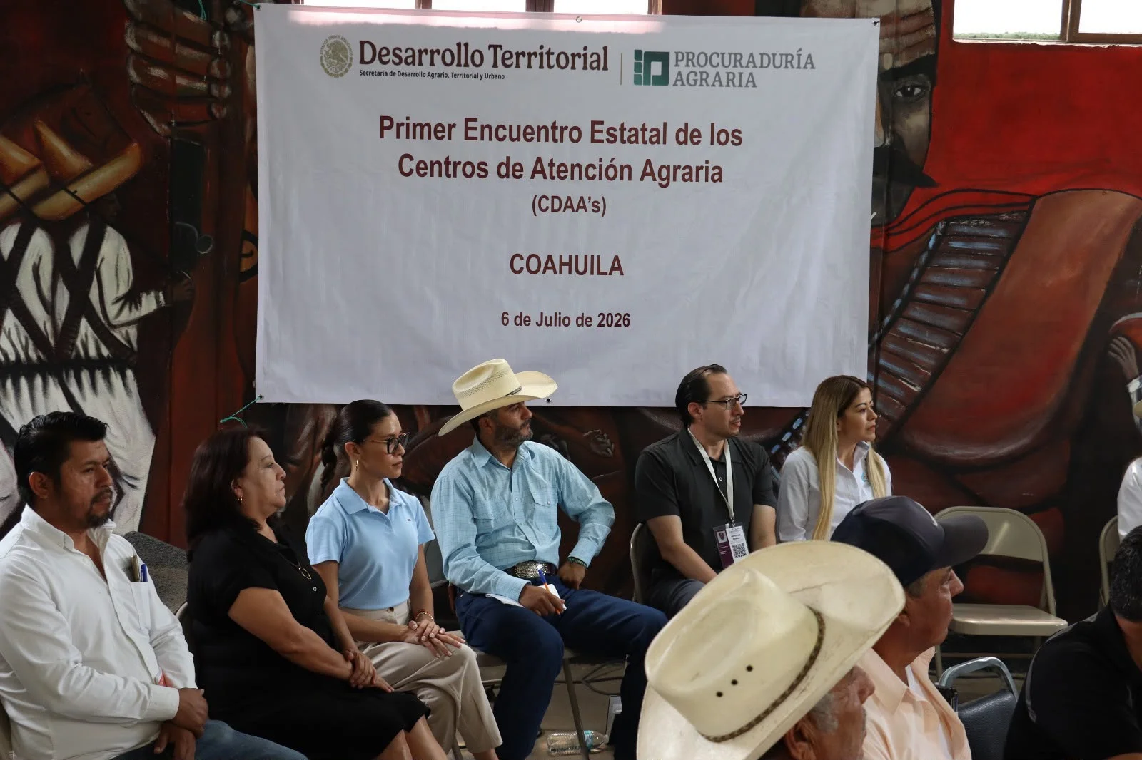 Conagua participa en encuentro estatal para fortalecer la atención al campo en Coahuila