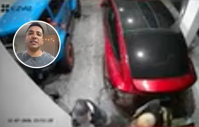 El exintegrante de La Mansión VIP publicó el video captado por sus camaras de seguridad donde los sujetos intentaron irrumpir en su domicilio.