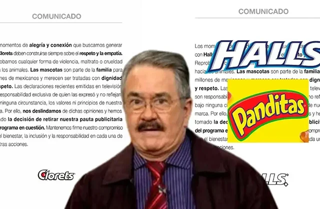 Las marcas afirmaron que los comentarios de Pedro Sola sobre envenenar perros no van con sus principios, pues consideran a las mascotas parte de la familia.