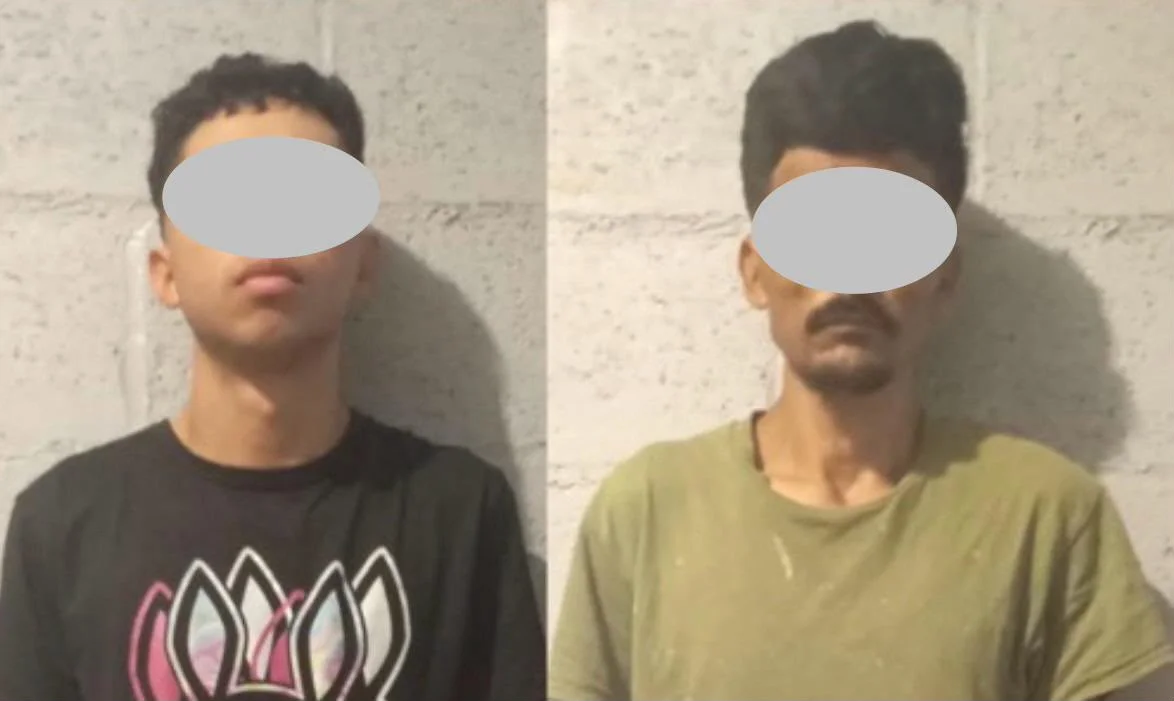 Detienen a dos hombres con presuntas dosis de cristal durante operativo en Gómez Palacio