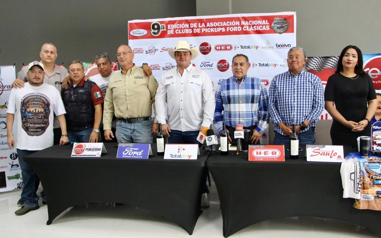 Torreón será sede del encuentro automotriz Hermandad Foringuera 2026, con cientos de expositores y visitantes de todo México.