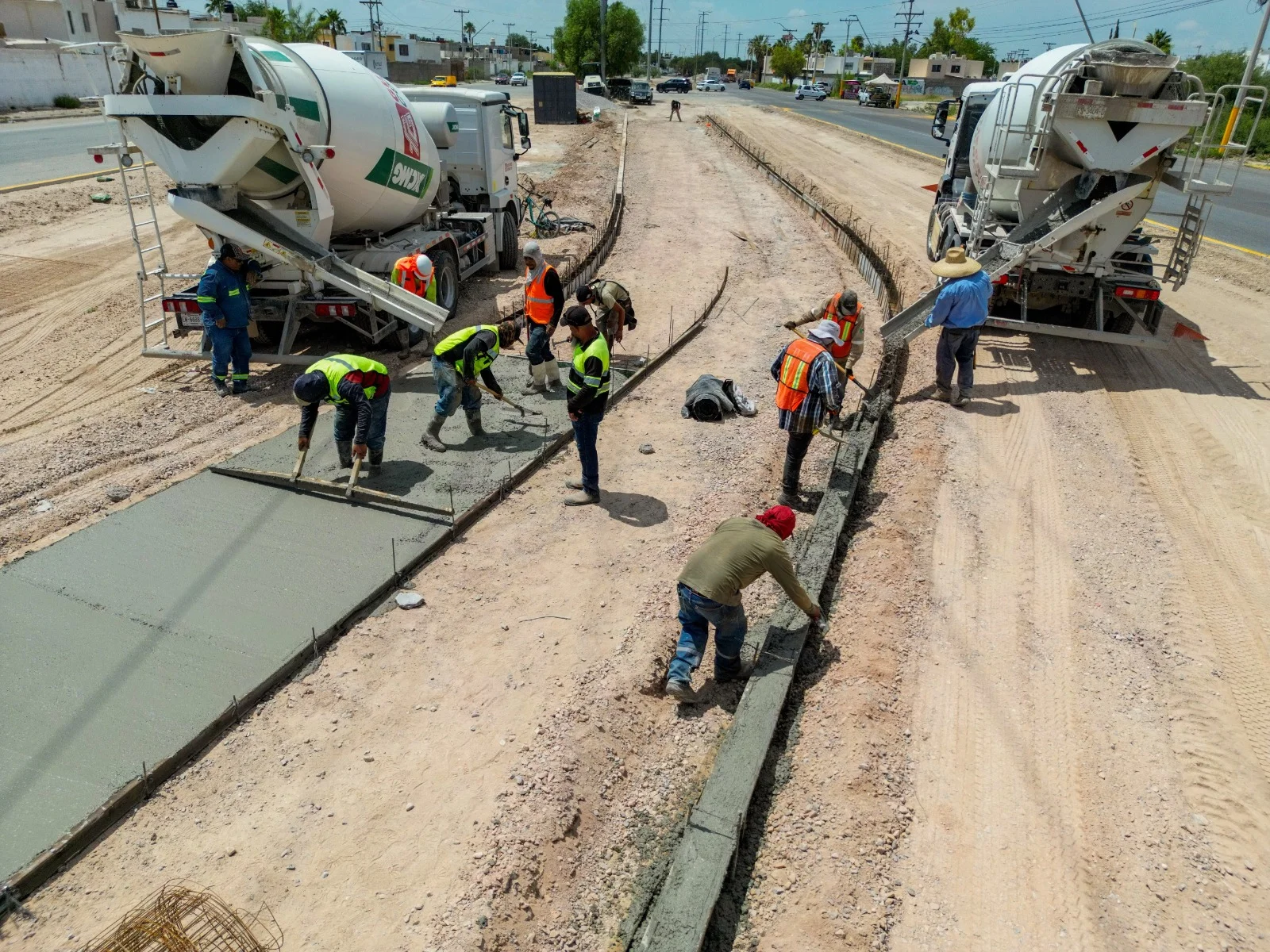 Parque Lineal Oriente alcanza 40% de avance en su primera etapa
