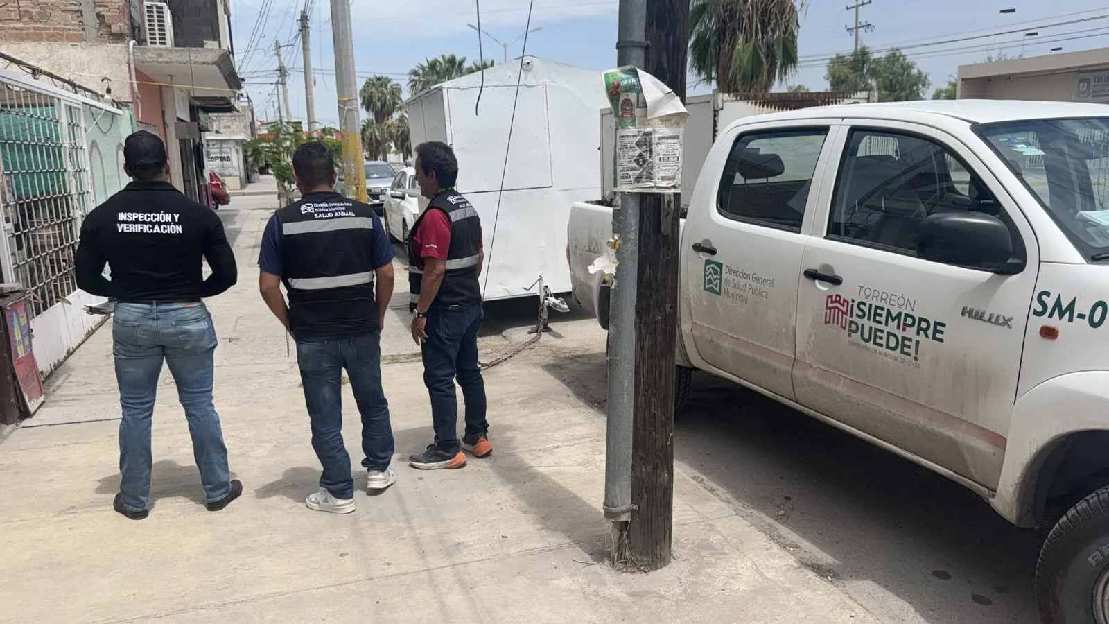 Retiran a perro en grave estado de salud tras denuncia por presunto maltrato en Villas La Merced