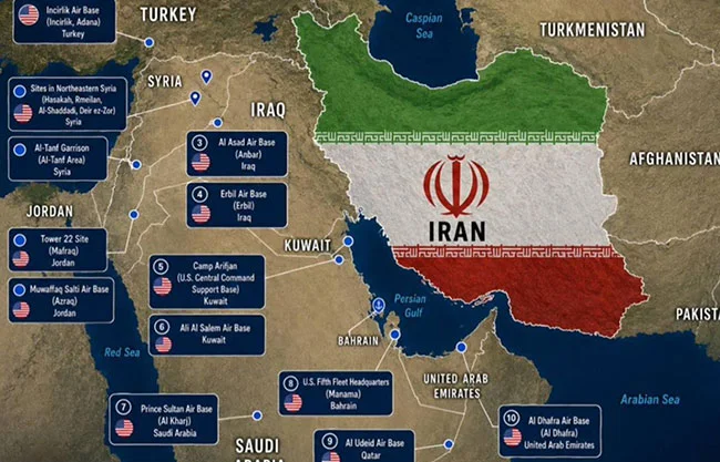 Guerra en Irán: ¿Dónde tiene tropas Estados Unidos en Oriente Medio?