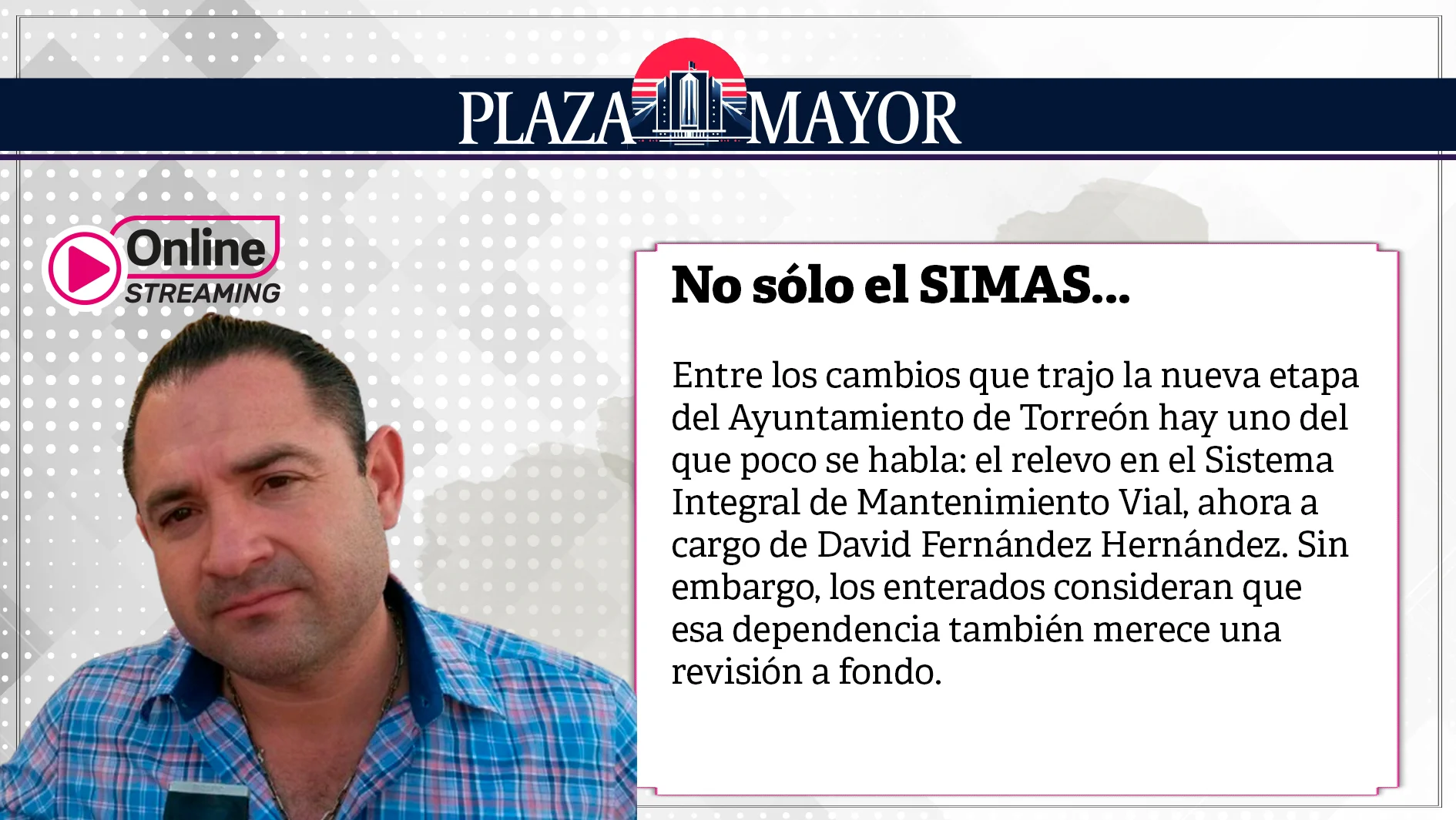 No sólo el SIMAS…