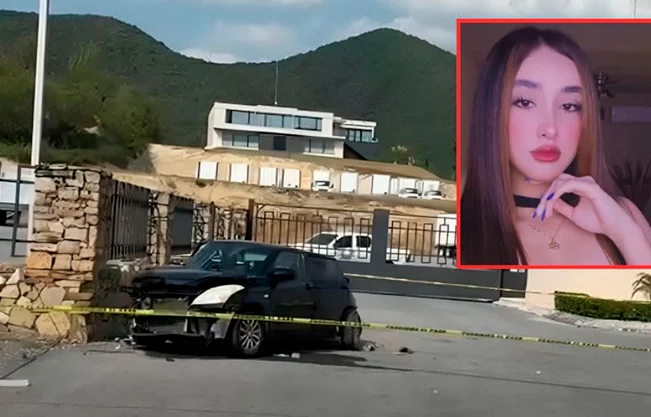 Muere una joven de 19 años tras chocar contra barda de piedra en NL