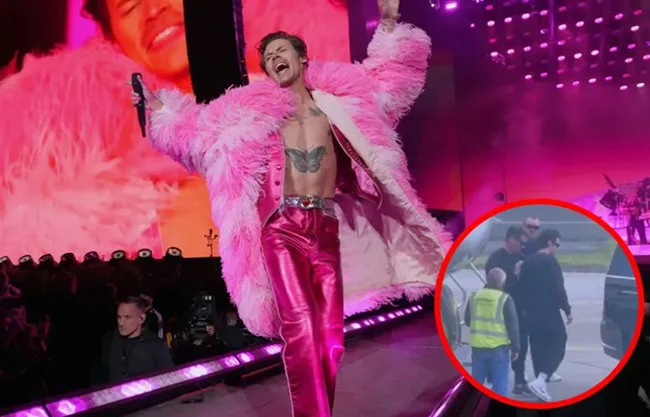 Reportan que Harry Styles ya está en México para los conciertos de su gira; así lo captaron en el aeropuerto