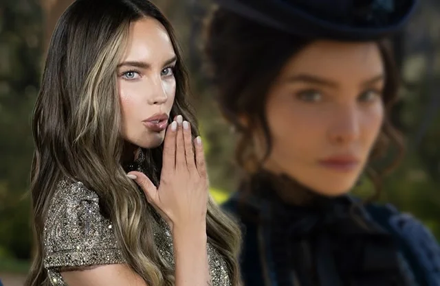 Belinda sorprende en nuevas fotos como Carlota; así luce para la serie de HBO