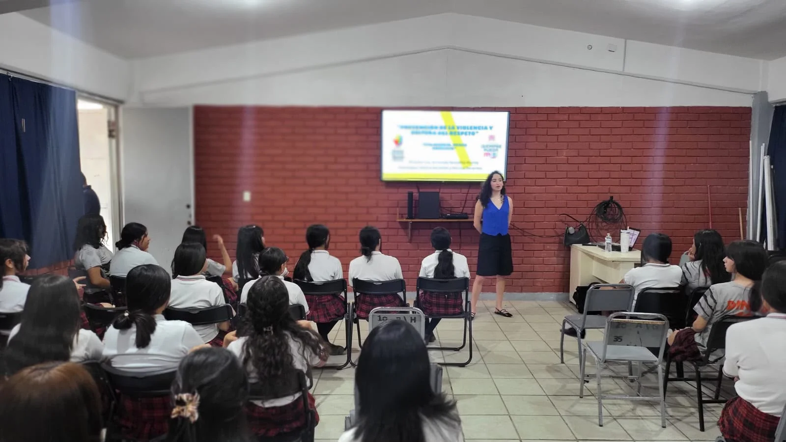 Promueven cultura de respeto y prevención de la violencia en secundarias de Torreón