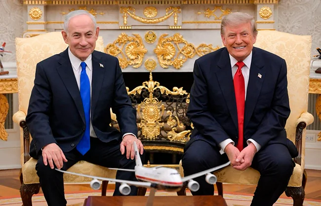 Trump y Netanyahu se reúnen por primera vez desde el inicio de la guerra con Irán
