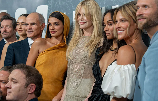 Nicole Kidman y Zoe Saldaña encabezan el estreno de ‘Lioness’ en Nueva York