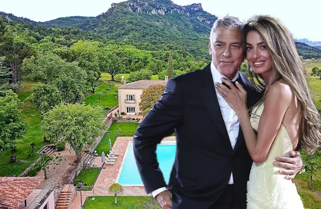 George Clooney y su esposa abandonan su casa en Francia por incendio forestal