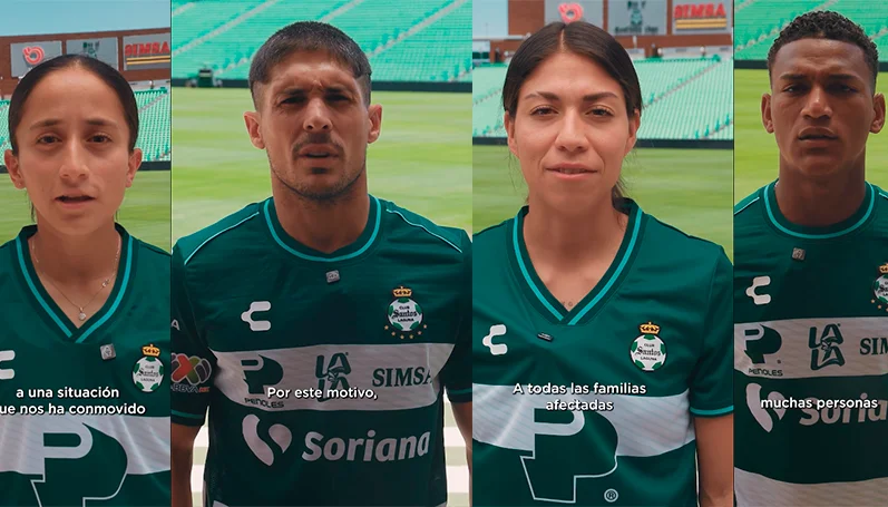 Apoyará Club Santos a afectados en Venezuela