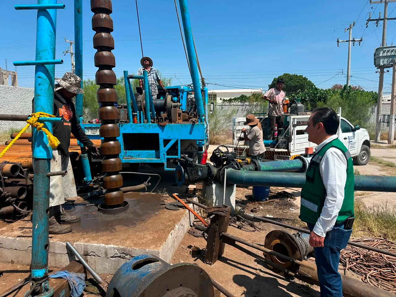 Simas Torreón  avanza en la recuperación del pozo 27R de la colonia Fidel Velázquez