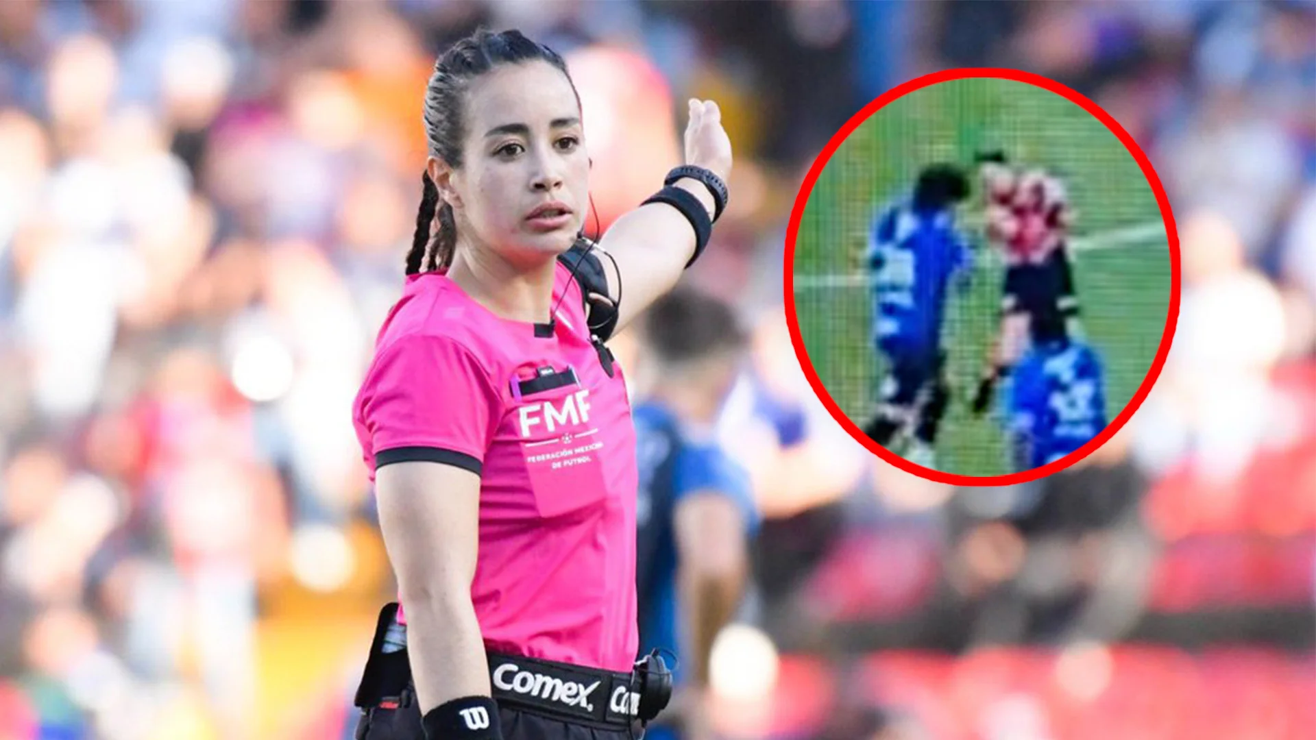 ¡Momentos de tensión! Katia Itzel sufre impactante balonazo en el Querétaro vs Tigres