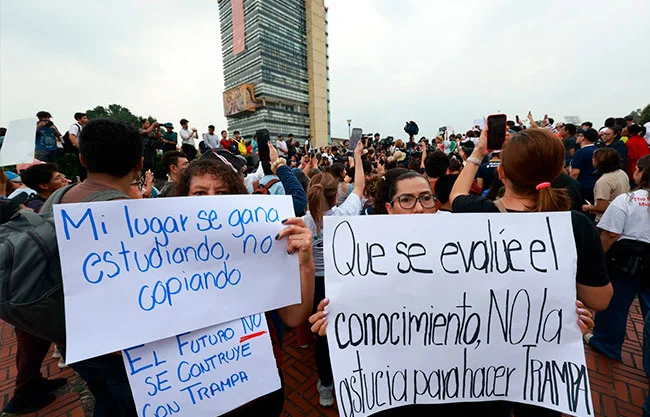 Legisladores del Movimiento Ciudadano lamentan respuesta de UNAM; sigue la crisis, alertan