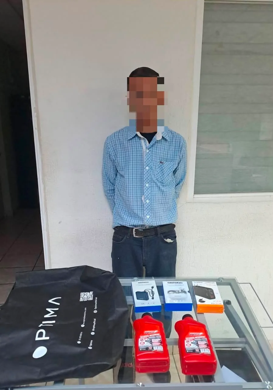 Policía Municipal detiene a hombre por robo a comercio en Torreón