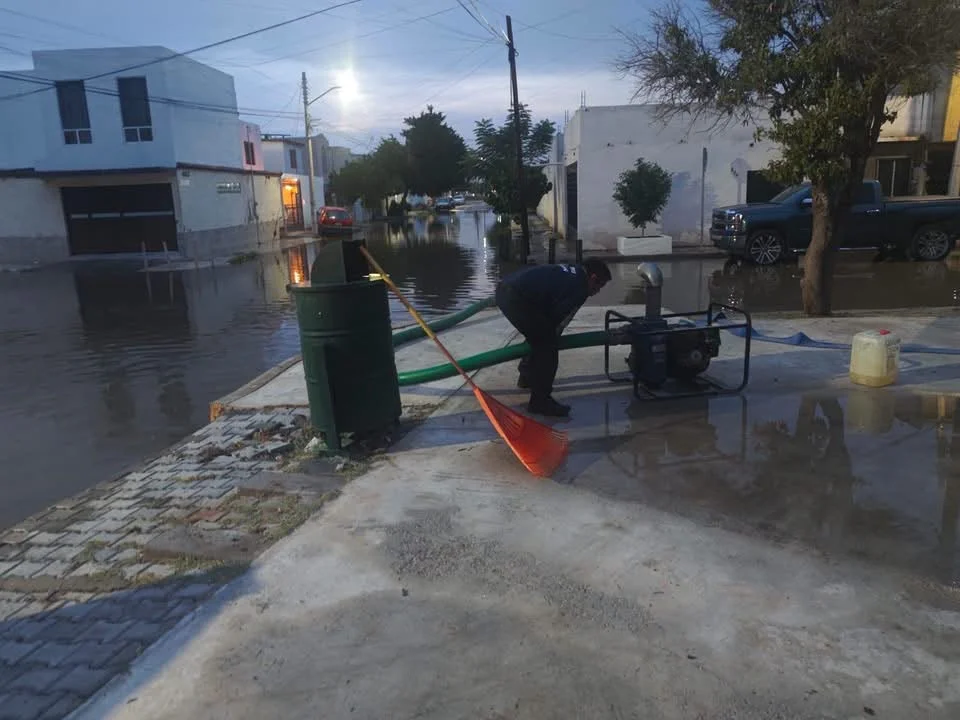 Lluvia de 8.5 milímetros se concentró en el sur de Torreón