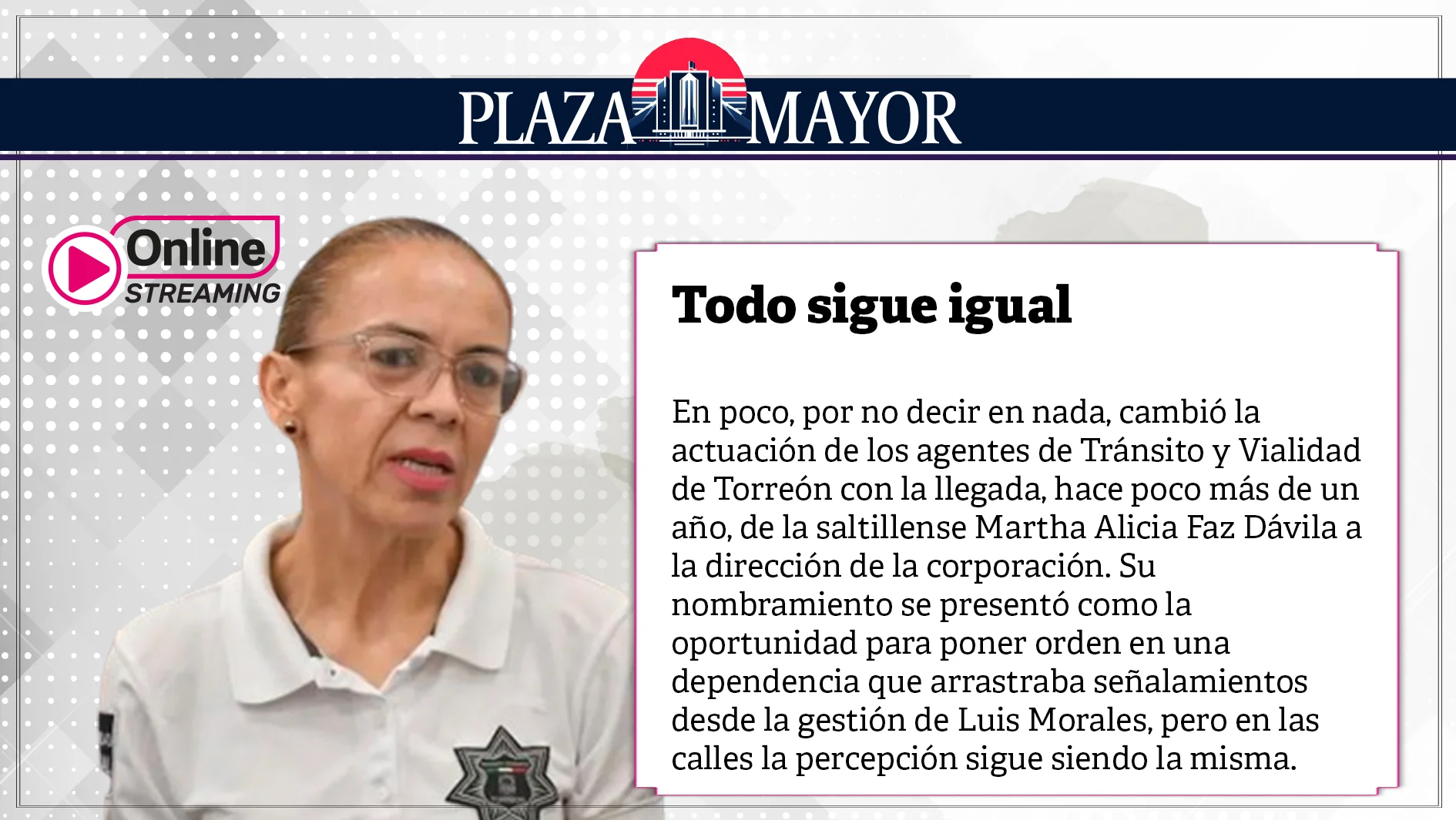 Todo sigue igual