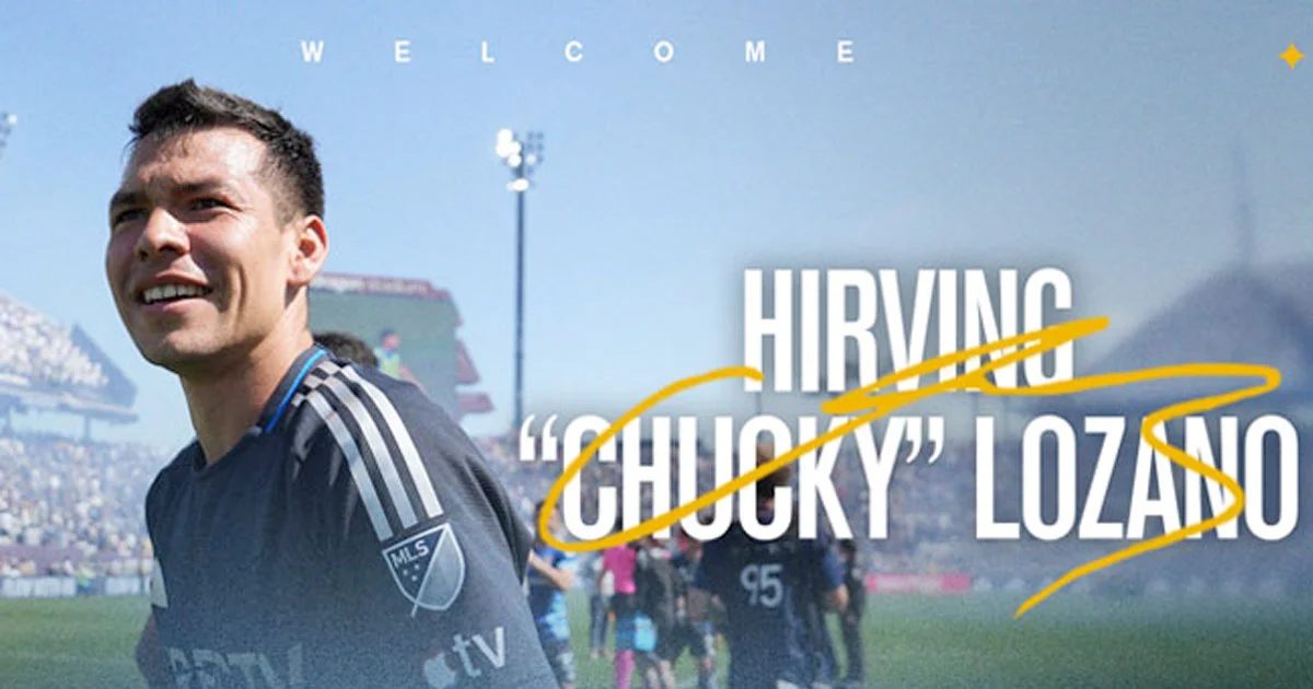 Hirving ‘Chucky’ Lozano llega al LA Galaxy; jugará a préstamo hasta fin de año