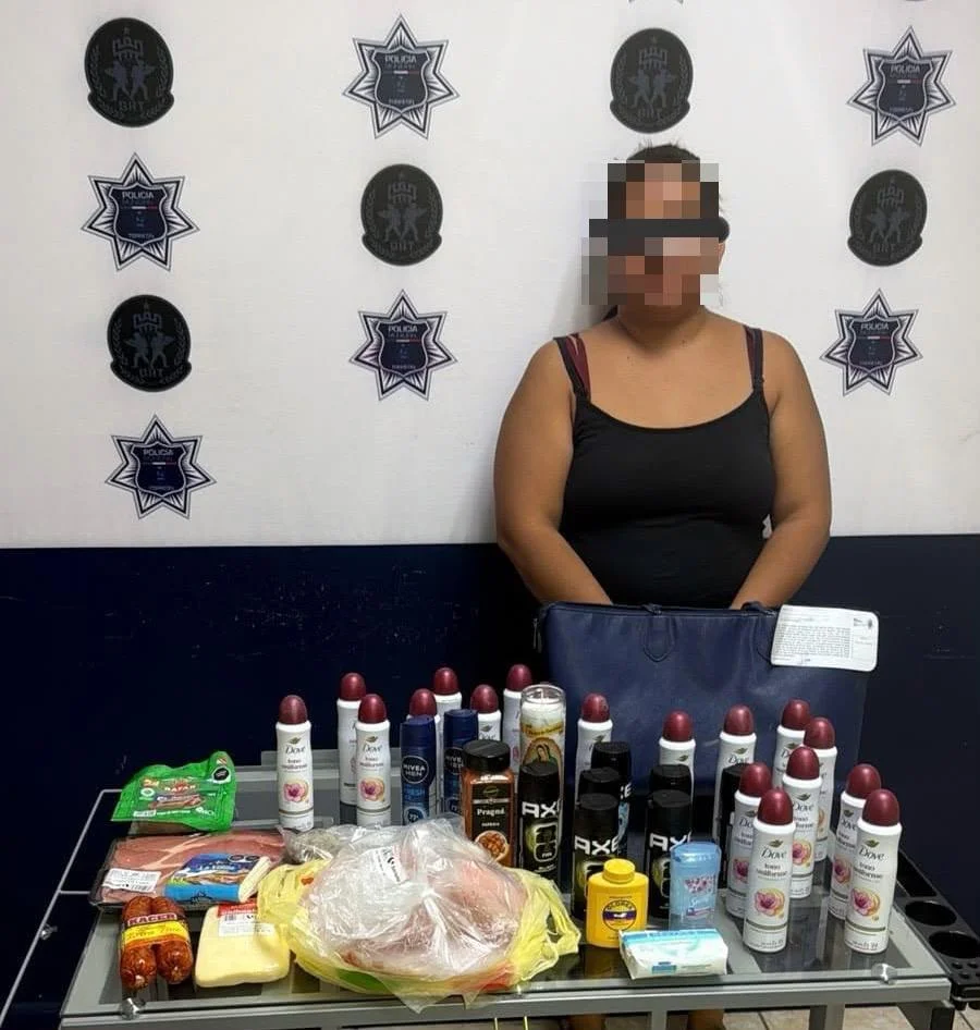 Detiene Policía Municipal a mujer por robo a negocio en Torreón