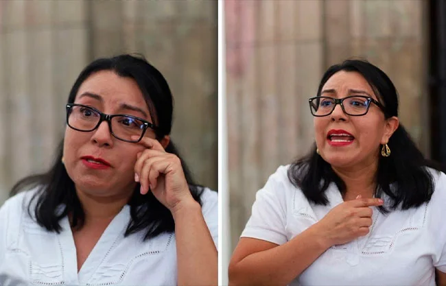 Martha Aracely Cruz denuncia amenazas de muerte y responsabiliza al gobernador Salomón Jara