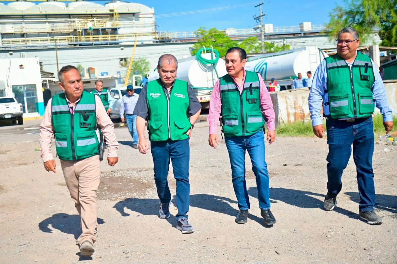 Riquelme supervisa cárcamos y planta tratadora ante temporada de lluvias
