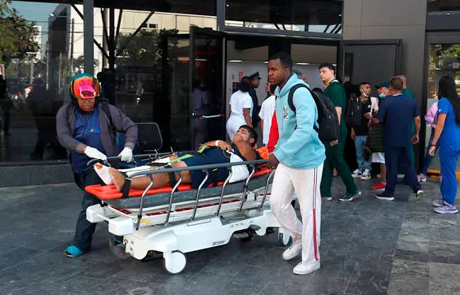 Hospitales de Cali en alerta roja y al 100% de capacidad tras terremoto de magnitud 7.4 en Colombia
