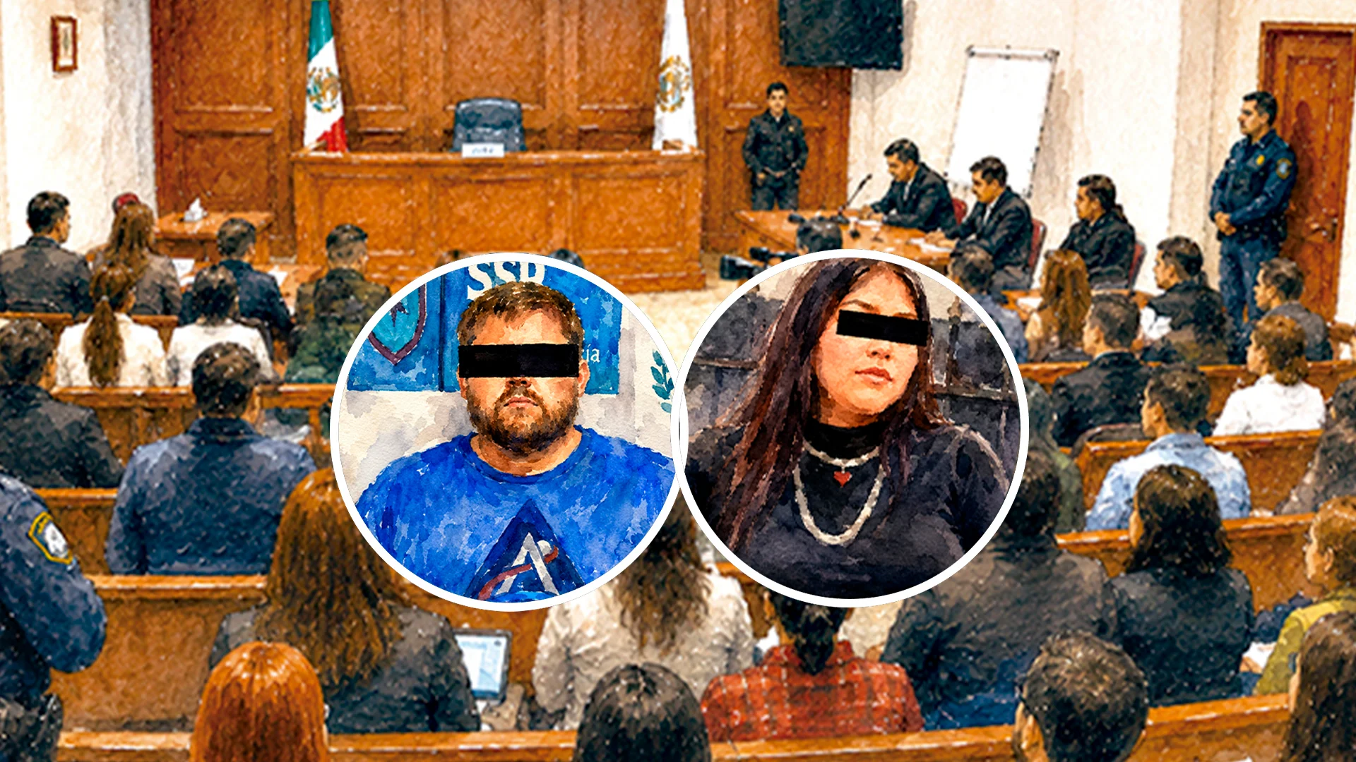 La estrategia legal de 'El gringo multihomicida' y 'La viuda negra': Buscan evadir la cárcel alegando ser víctimas