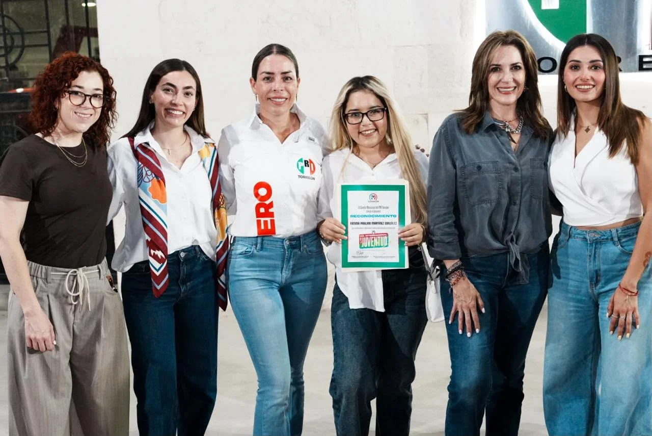 PRI Torreón reconoce liderazgo juvenil y apuesta por una nueva generación política