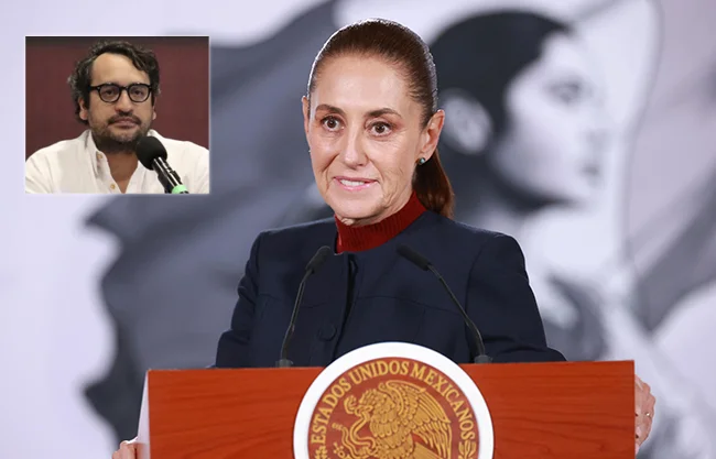Sheinbaum acusa de uso 'político e injerencia' cancelación de visa de Andy López Beltrán